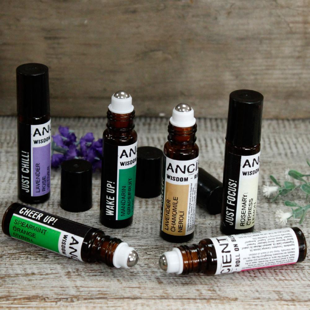 Ancient Wisdom 3x 10ml Roll On Essential Oil Blend - Don't Worry