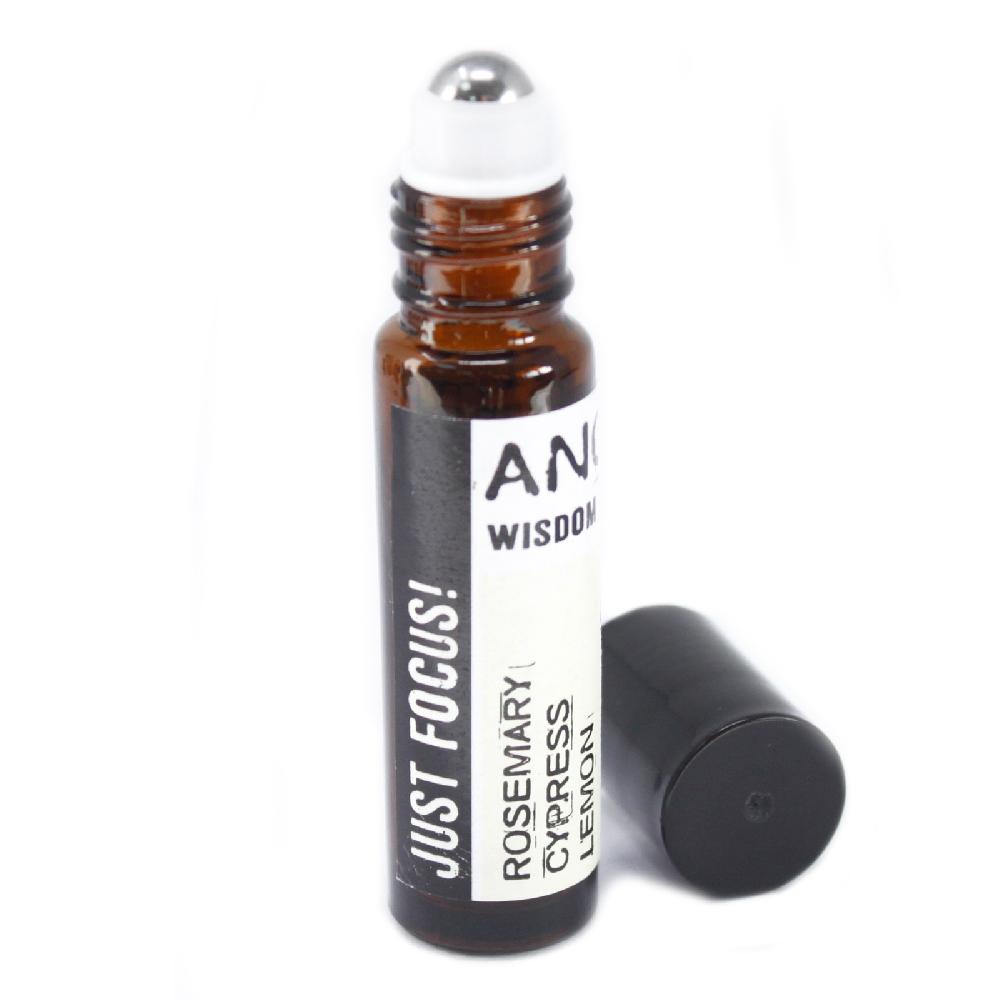 Ancient Wisdom 3x 10ml Roll On Essential Oil Blend - Just Focus