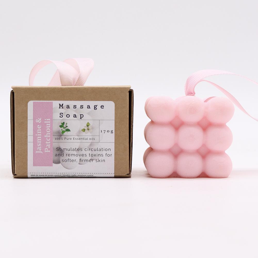 ancient wisdom 3x Boxed Single Massage Soaps - Jasmine & Patchouli