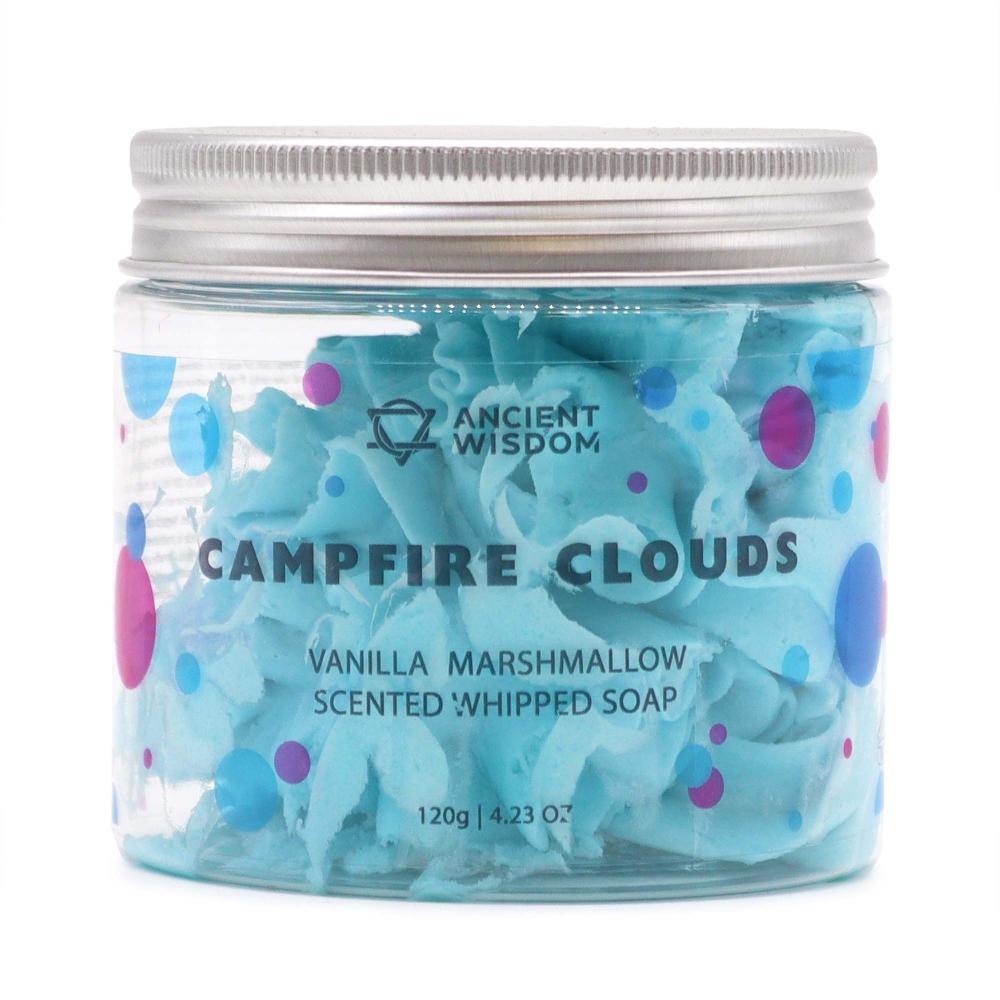 ancient wisdom 3x Campfire Clouds Whipped Soap 120g