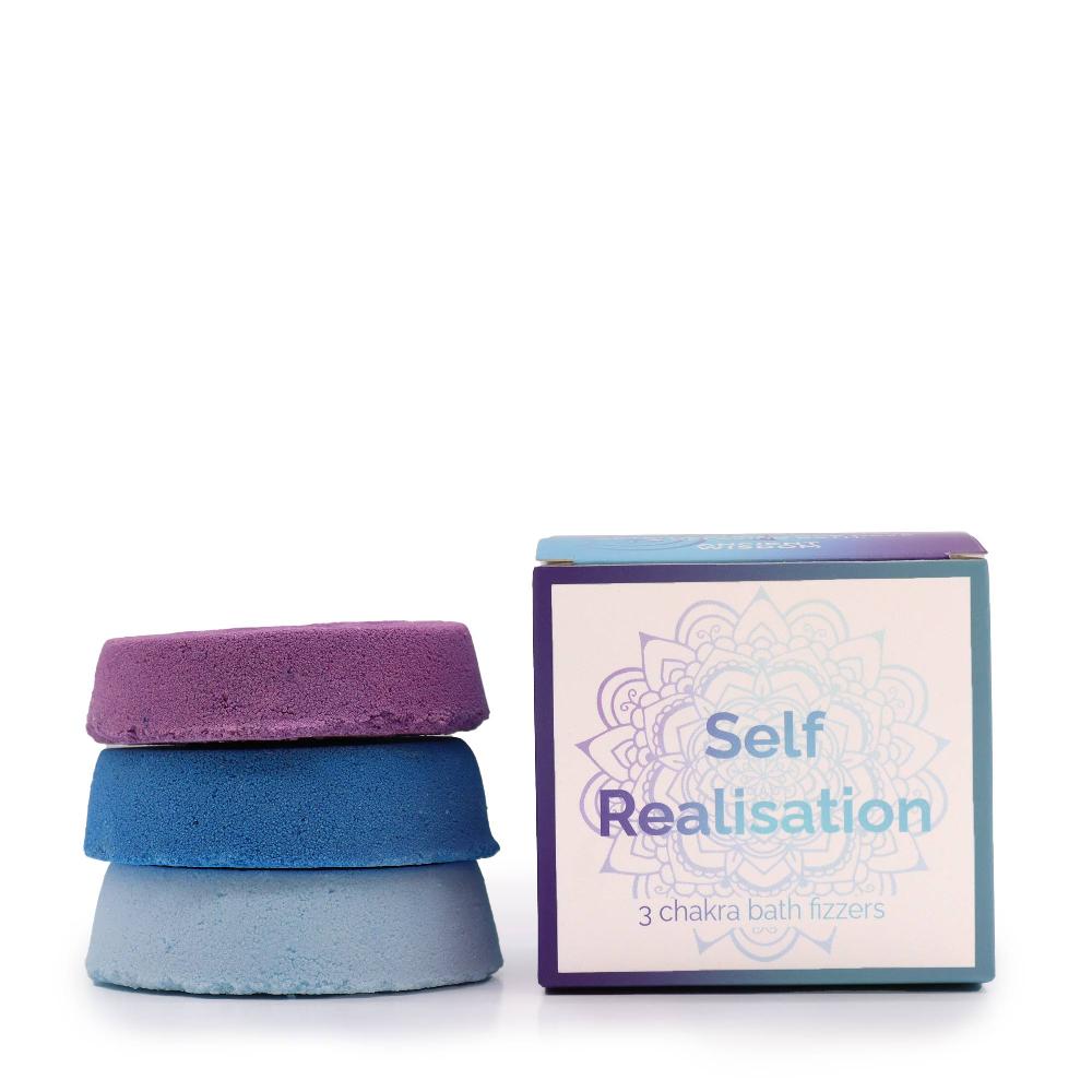 ancient wisdom 3x Chakra Bath Fizz - Small box - Self Realisation
