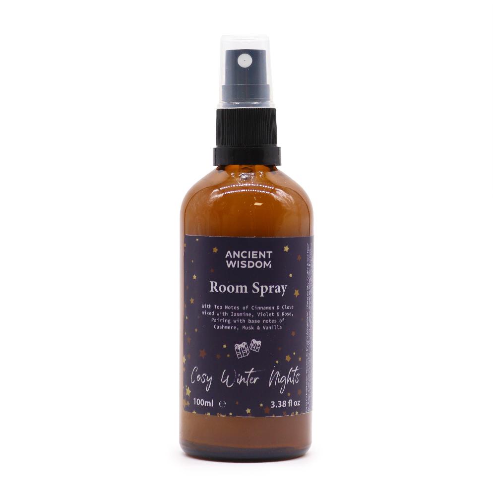 ancient wisdom 3x Cosy Winter Nights Room Spray 100ml