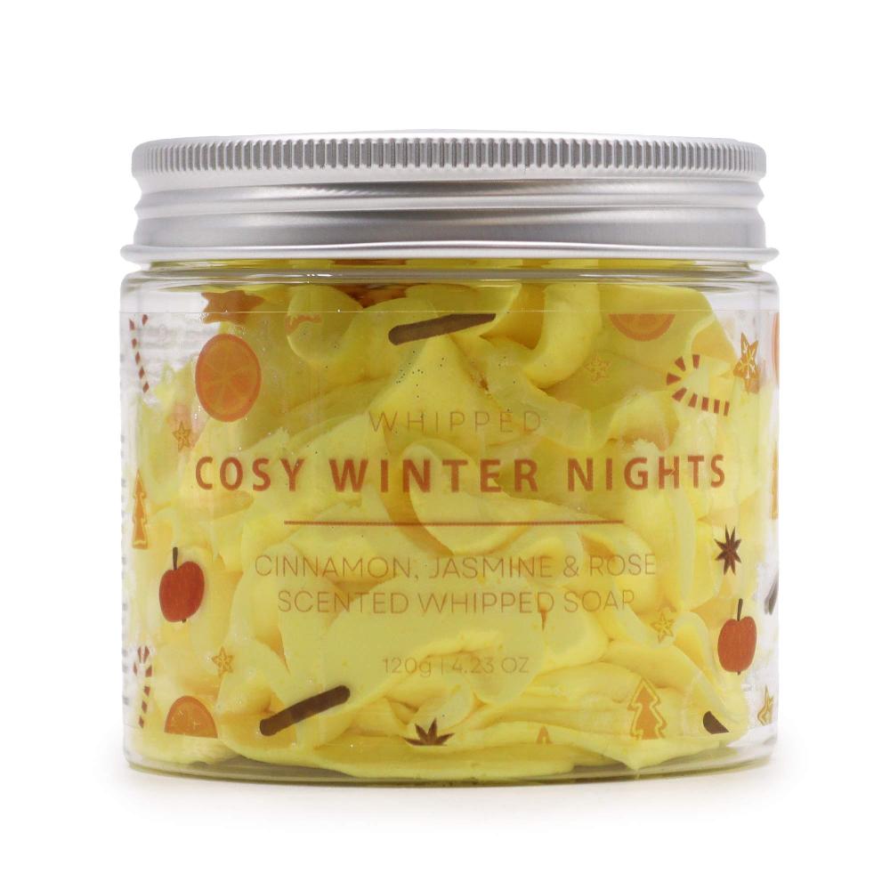 ancient wisdom 3x Cosy Winter Nights Whipped Soap 120g