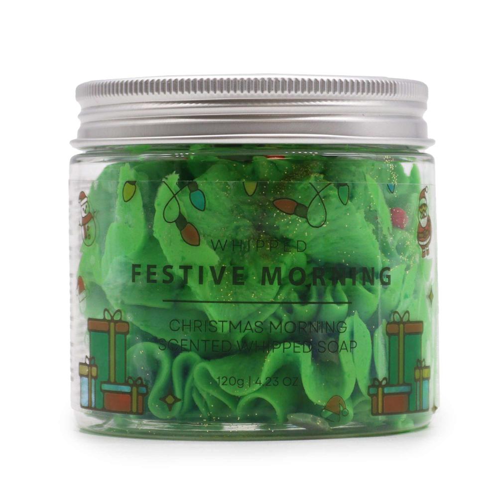 ancient wisdom 3x Festive Morning Whipped Soap 120g