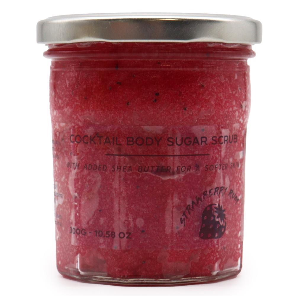 ancient wisdom 3x Fragranced Sugar Body Scrub - Strawberry Rum 300g