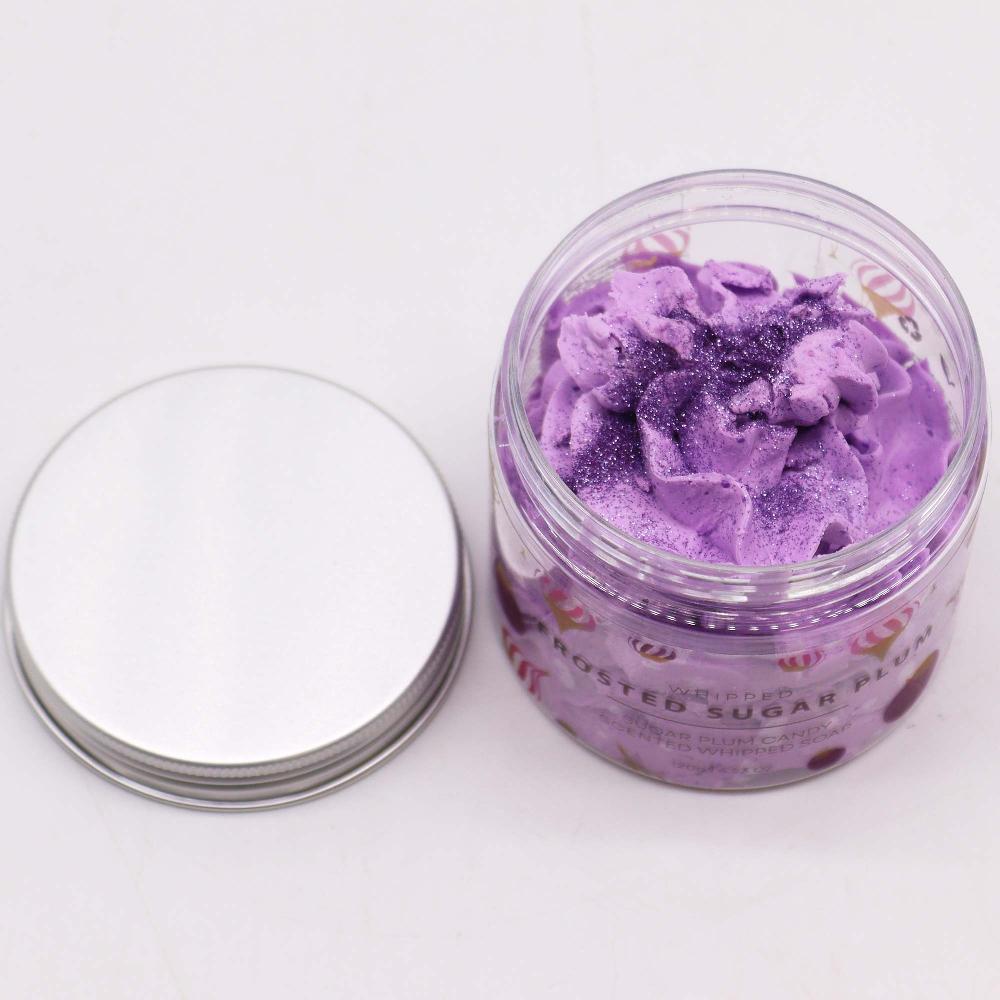 Ancient Wisdom 3x Frosted Sugar Plum Whipped Soap 120g