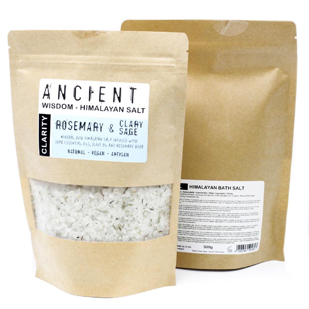ancient wisdom 3x Himalayan Bath Salt Blend 500g - Clarity
