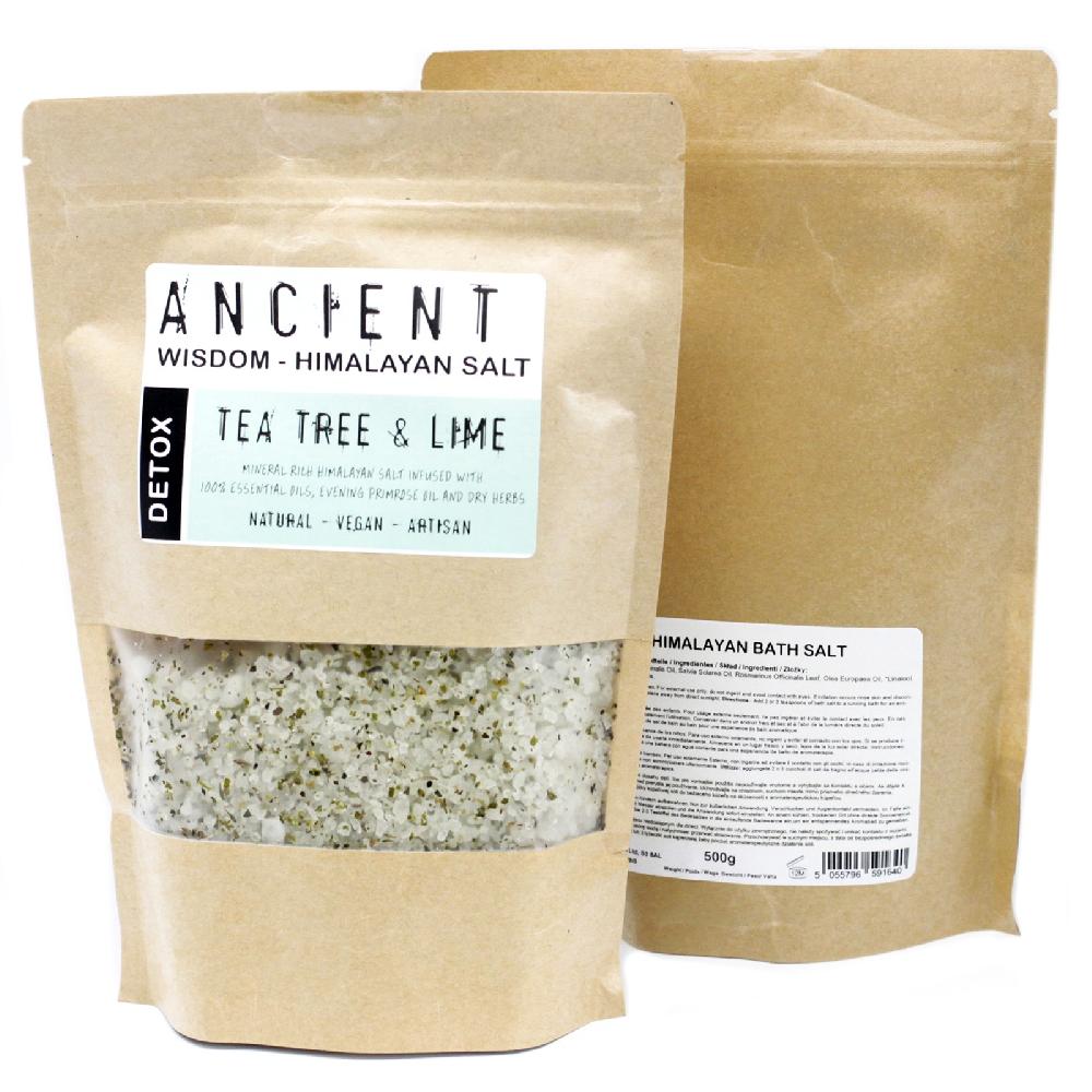 ancient wisdom 3x Himalayan Bath Salt Blend 500g - Detox