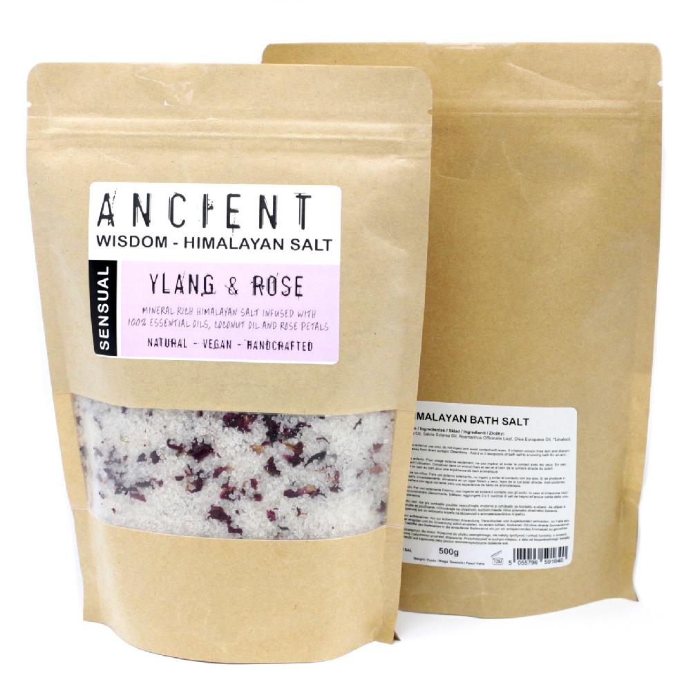 ancient wisdom 3x Himalayan Bath Salt Blend 500g - Sensual