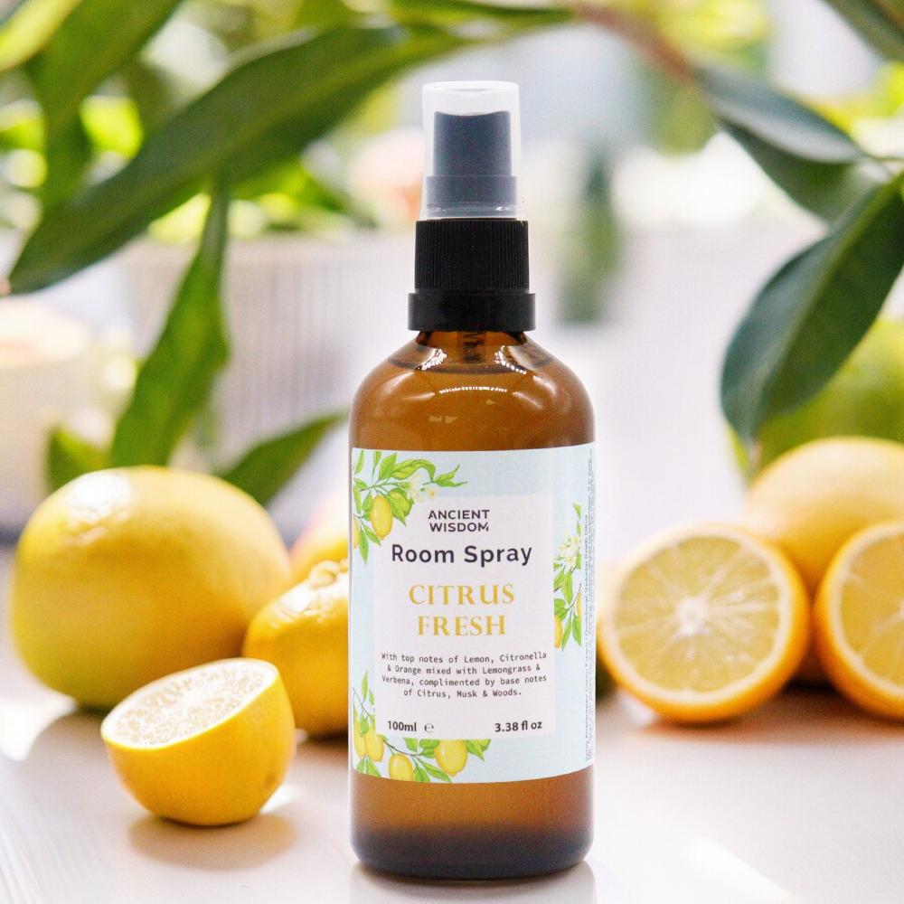 ancient wisdom 3x Home Fresh Room Spray - Citrus Fresh 100ml