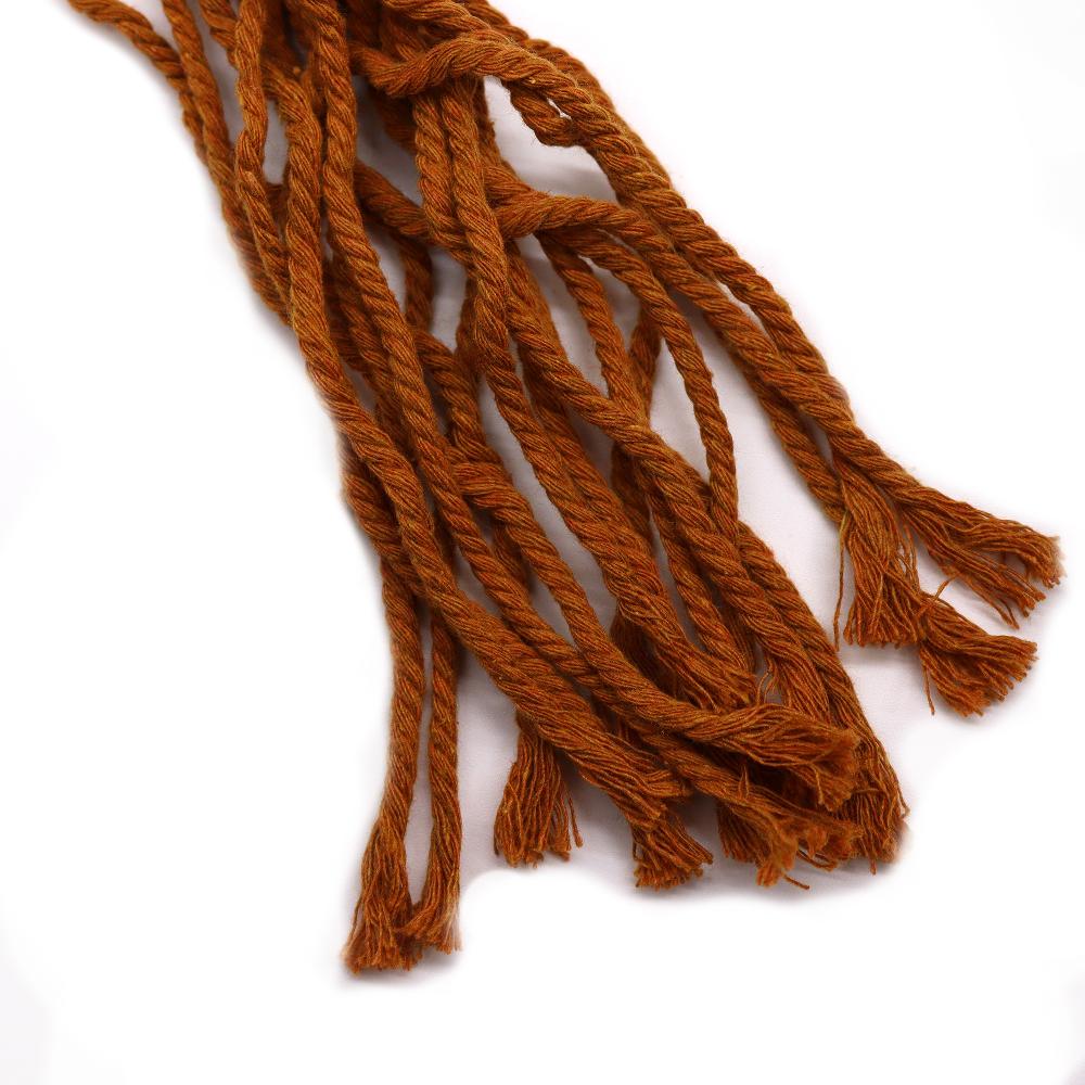 Ancient Wisdom 3x Macrame Pot Holder Classic - Chocolate Med Pot