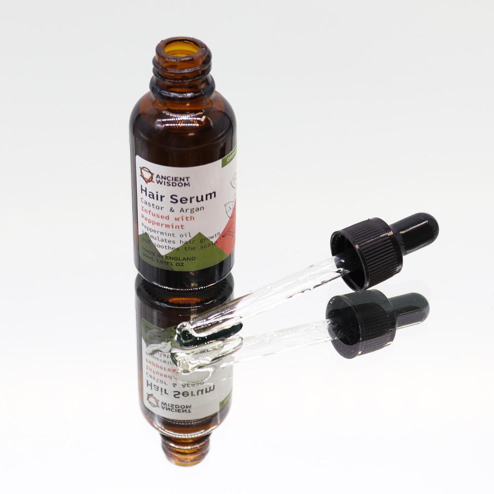 Ancient Wisdom 3x Organic Hair Serum 30ml - Peppermint