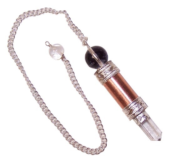 Ancient Wisdom 3x Pendulum With Copper Amethyst Quartz