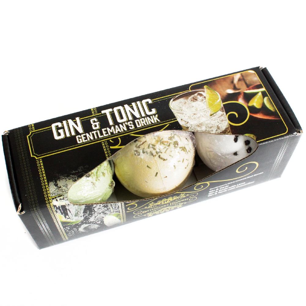 ancient wisdom 3x Set of Three Gin & Tonic Bath Bombs