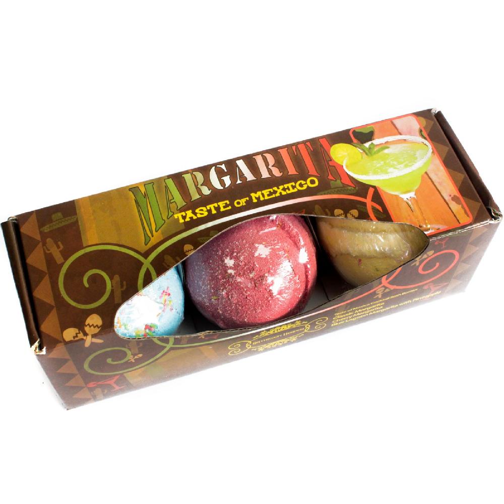 ancient wisdom 3x Set of Three Margarita Bath Bombs