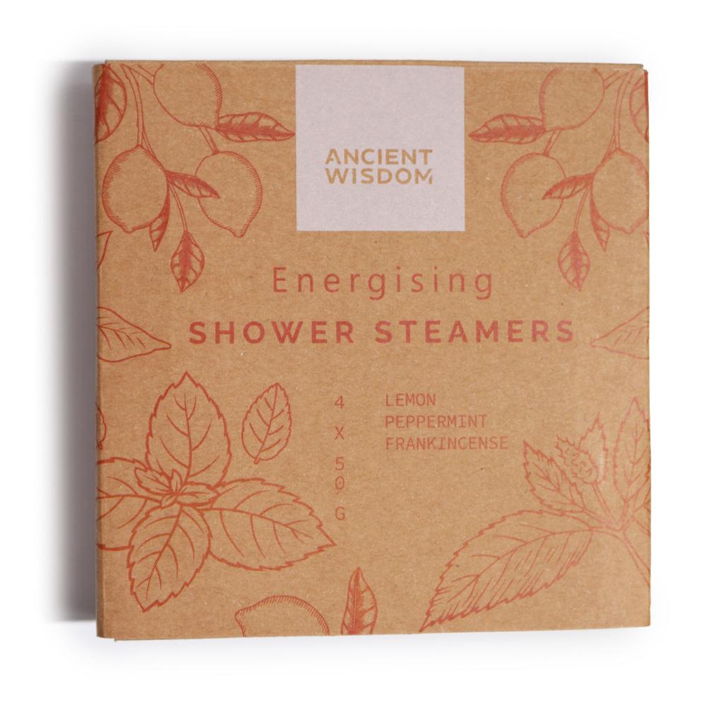 Ancient Wisdom 3x Set Of Zen Shower Steamers - Therapy Wellness Gift Set - Energising
