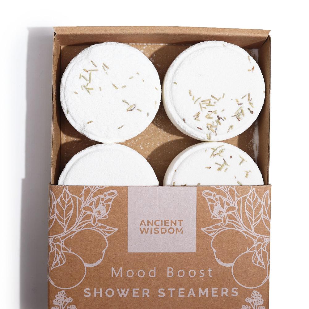 ancient wisdom 3x Set of Zen Shower Steamers - Therapy Wellness Gift Set - Mood Boost