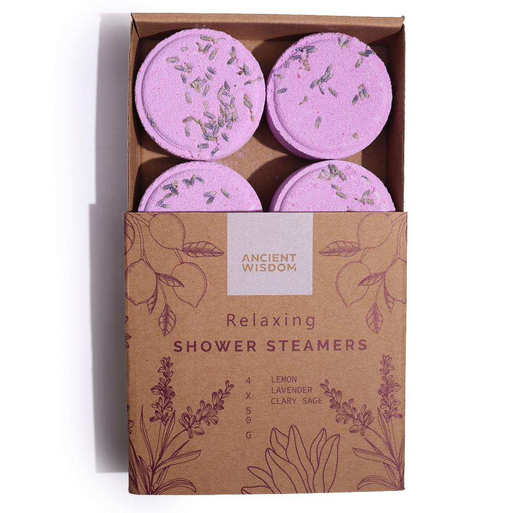 Ancient Wisdom 3x Set Of Zen Shower Steamers - Therapy Wellness Gift Set - Relaxing