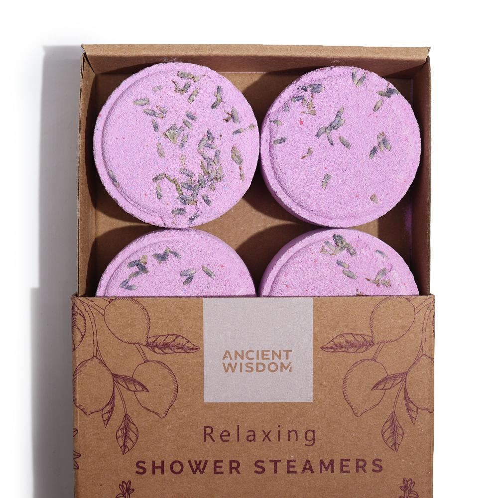 ancient wisdom 3x Set of Zen Shower Steamers - Therapy Wellness Gift Set - Relaxing