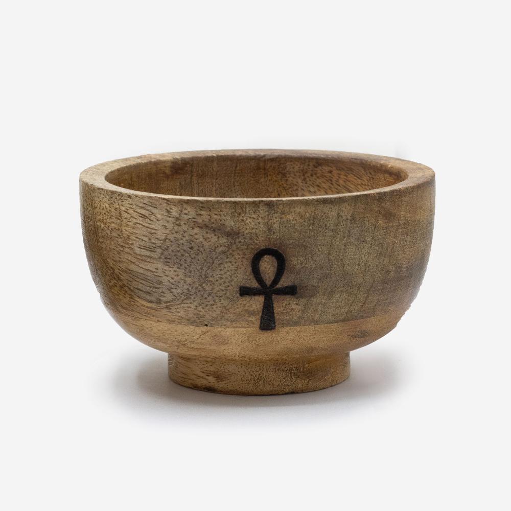 Ancient Wisdom 3x Small Ritual Bowl Incense Cone Holder 11x6.cm - (Asst Pentagon Etc)