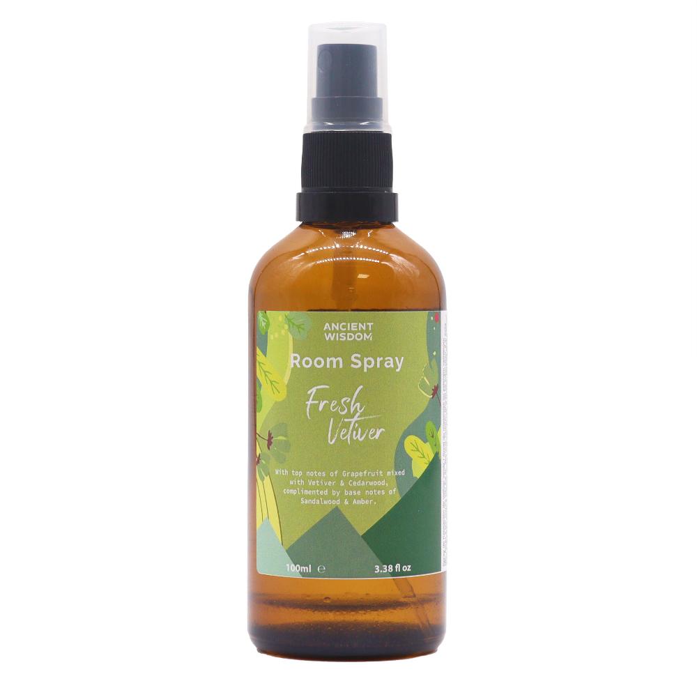 ancient wisdom 3x Summer Room Spray - Fresh Vetiver 100ml