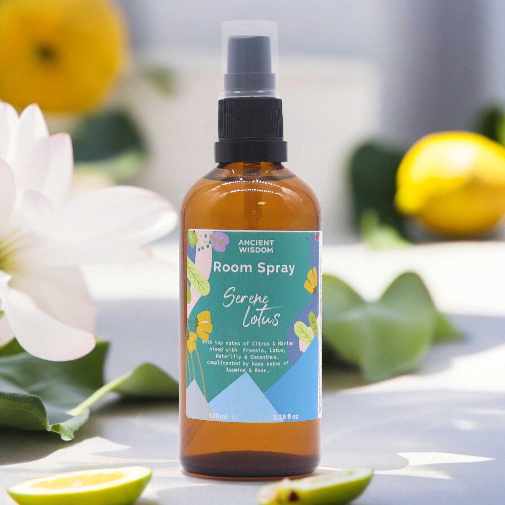 Ancient Wisdom 3x Summer Room Spray - Serene Lotus 100ml