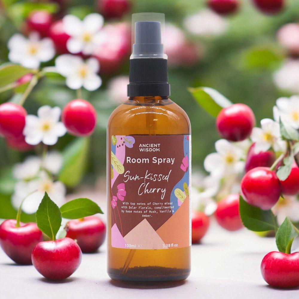 Ancient Wisdom 3x Summer Room Spray - Sun-Kissed Cherry 100ml