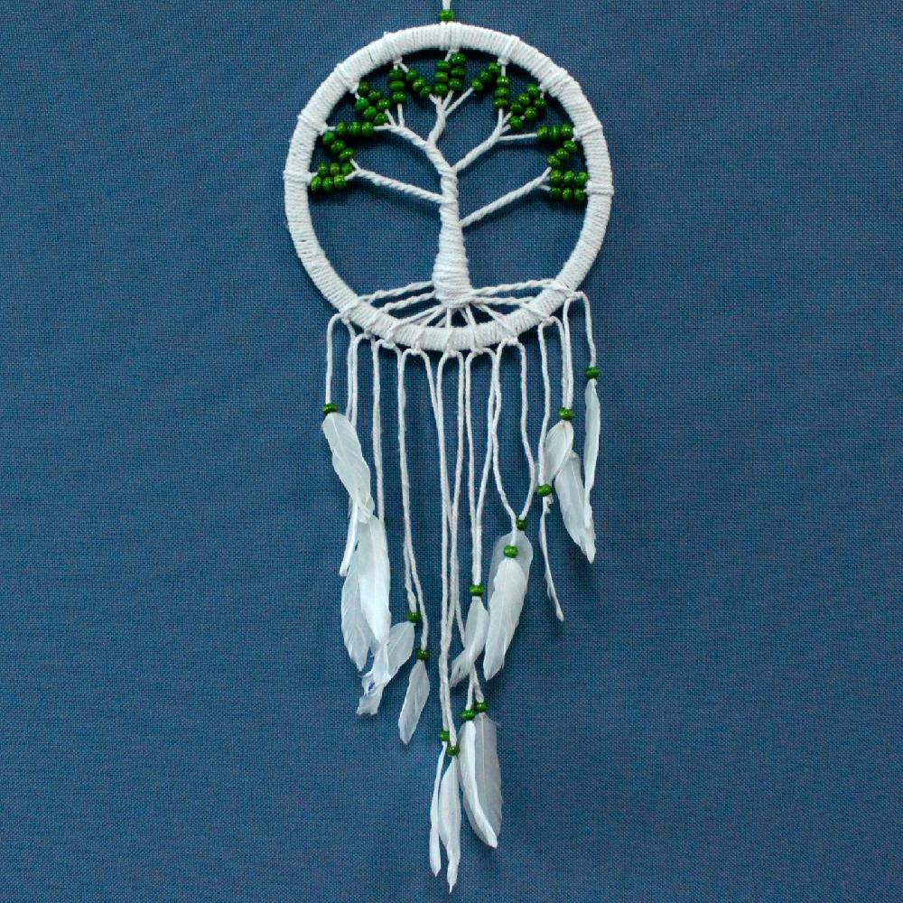 Ancient Wisdom 3x Tree Of Life Dreamcatcher - Cotton 22cm (assorted)