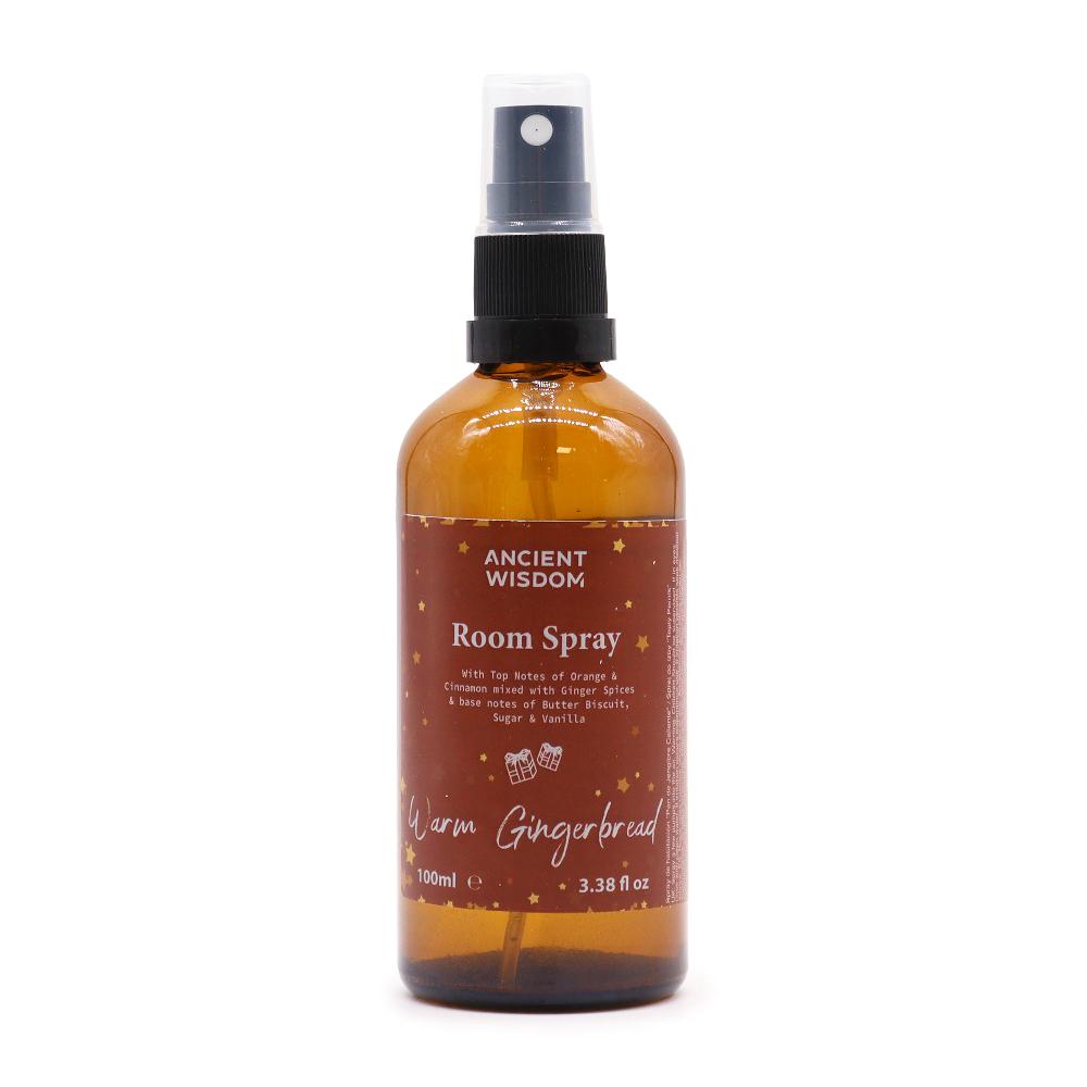 ancient wisdom 3x Warm Gingerbread Room Spray 100ml