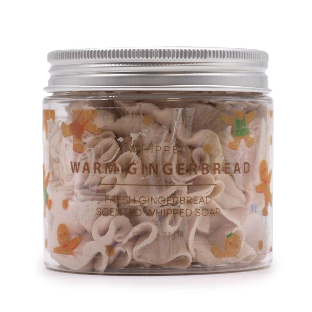ancient wisdom 3x Warm Gingerbread Whipped Soap 120g