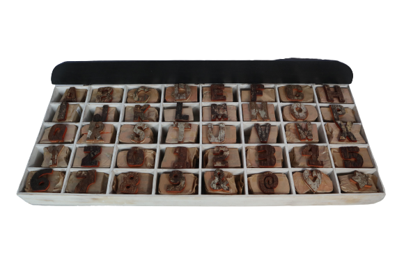 ancient wisdom 480x Rustic Bark Letter & Number - Display Box & Starter (40 x 12) 7cm