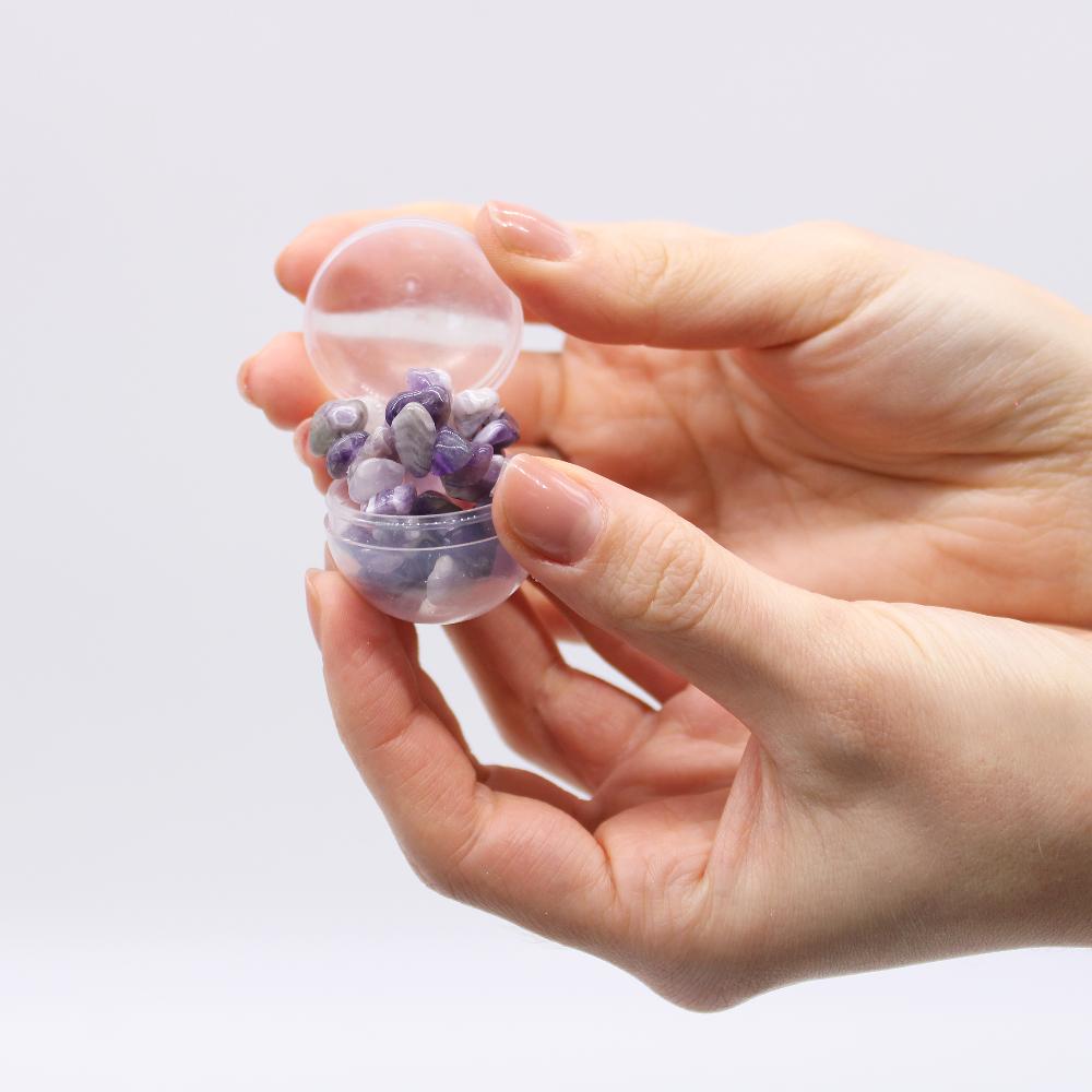 Ancient Wisdom 4x Amethyst Crystal Jewellery Bath Bomb