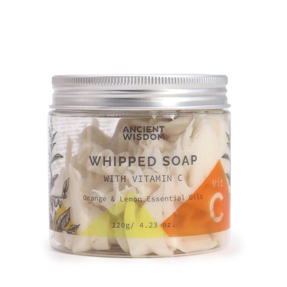 ancient wisdom 4x Aromatherapy Whipped Soap with Vitamin C