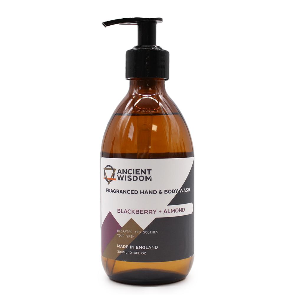 ancient wisdom 4x Blackberry & Almond Hand & Body Wash 300ml