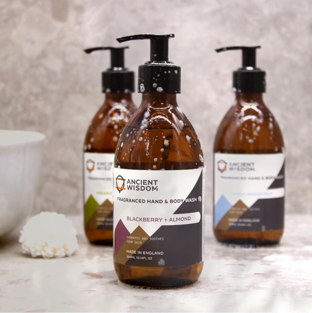 Ancient Wisdom 4x Coconut & Lemon Hand & Body Wash 300ml