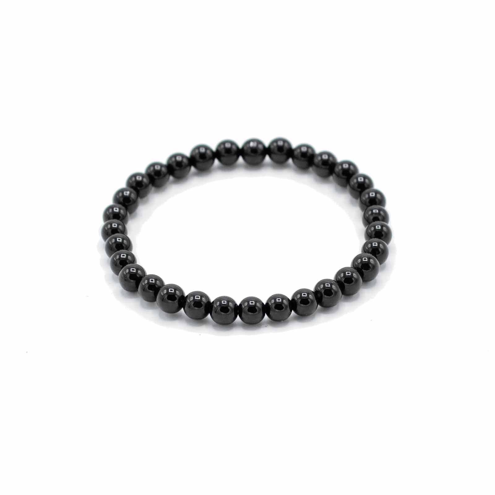 ancient wisdom 4x Gemstone Manifestation Bracelet - Black Agate - Protection