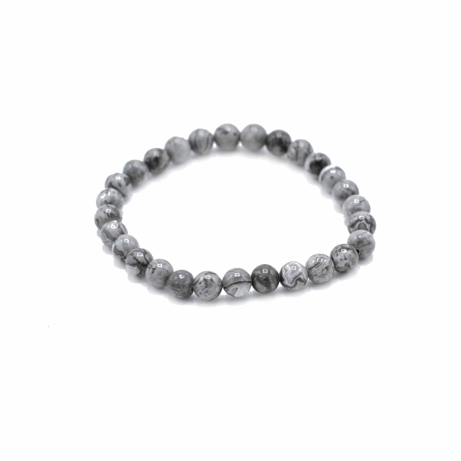 ancient wisdom 4x Gemstone Manifestation Bracelet - Map Stone - Prosperity