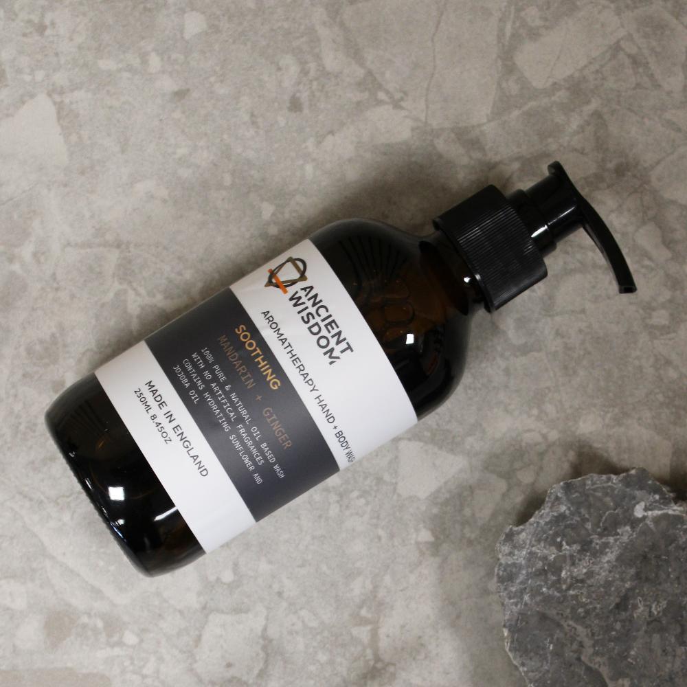 Ancient Wisdom 4x Juniper Lime & Spearmint Hand & Body Wash 250ml