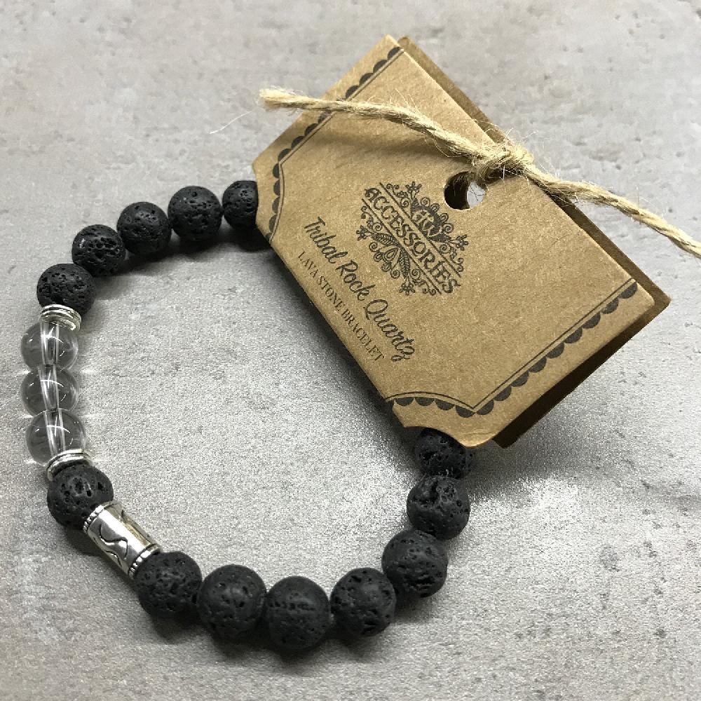 Ancient Wisdom 4x Lava Stone Bracelet - Elephant Chakra