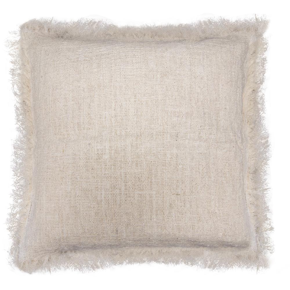 ancient wisdom 4x Linen Cushion Cover 45x45cm with fringe