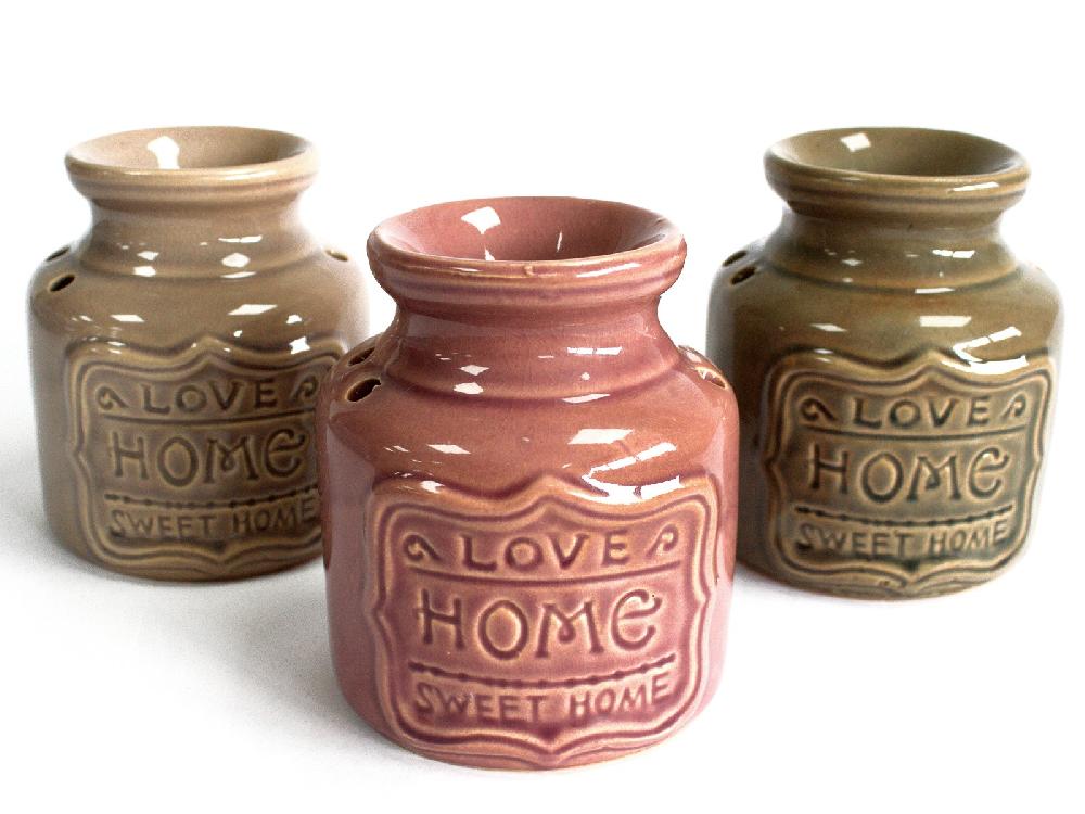 Ancient Wisdom 4x Lrg Home Oil Burner - Love Home Sweet Home