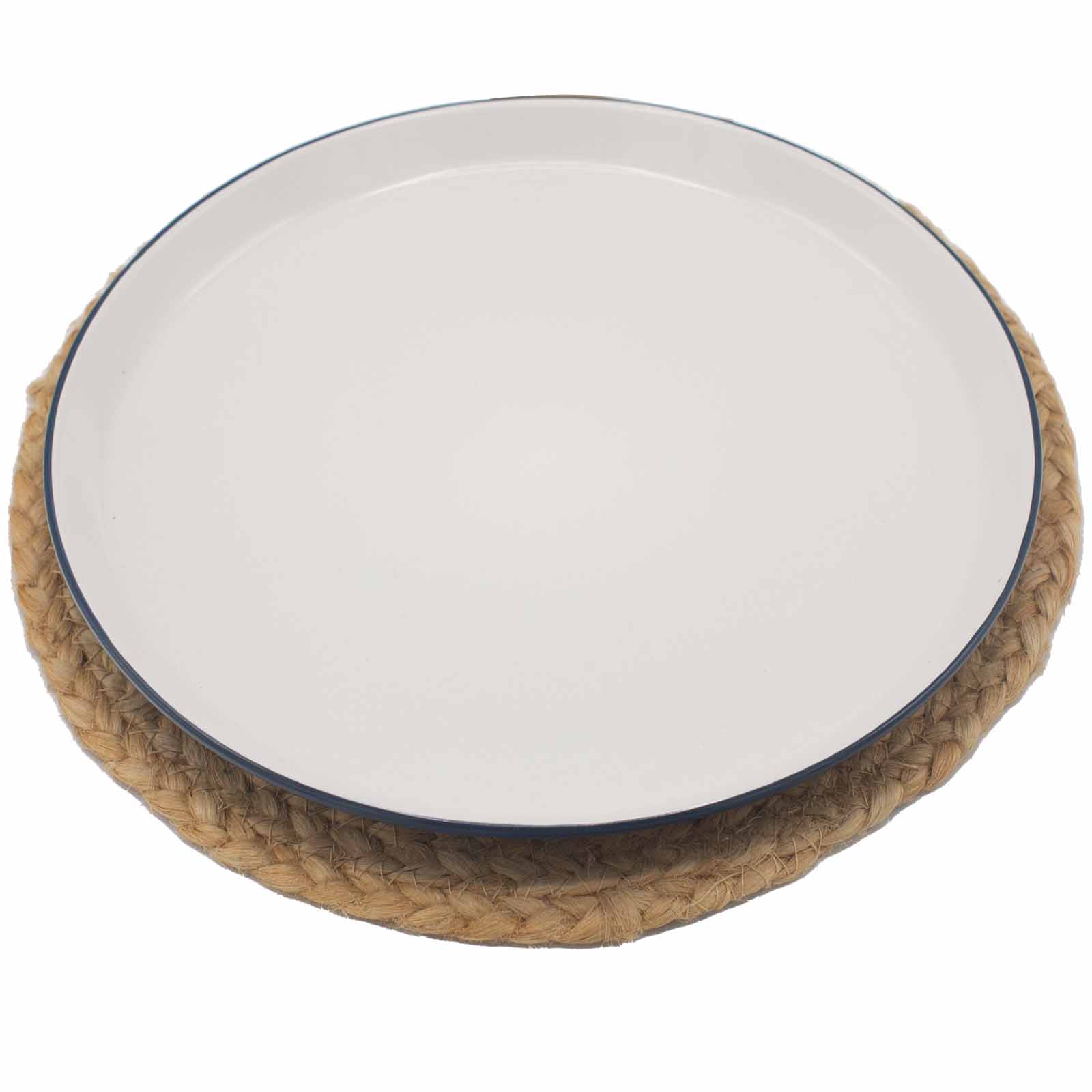 Ancient Wisdom 4x Natural Place Mat - Jute 30cm - Mandala Print