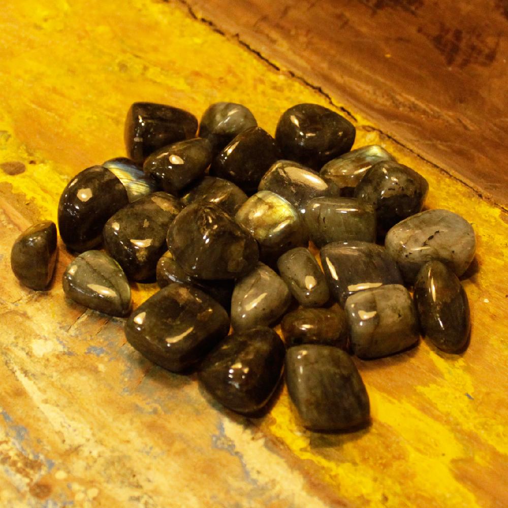Ancient Wisdom 4x Premium Tumble Stones - Labradorite