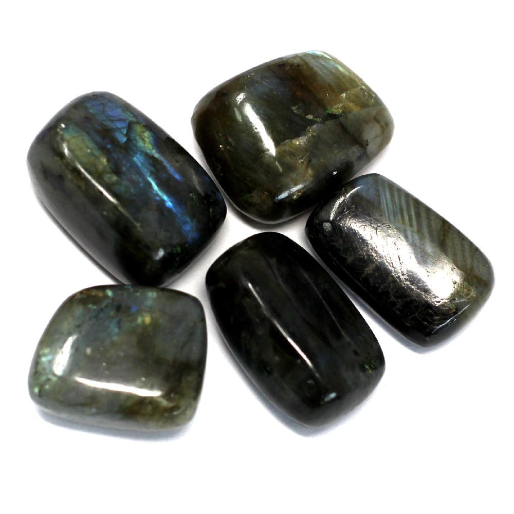 ancient wisdom 4x Premium Tumble Stones - Labradorite