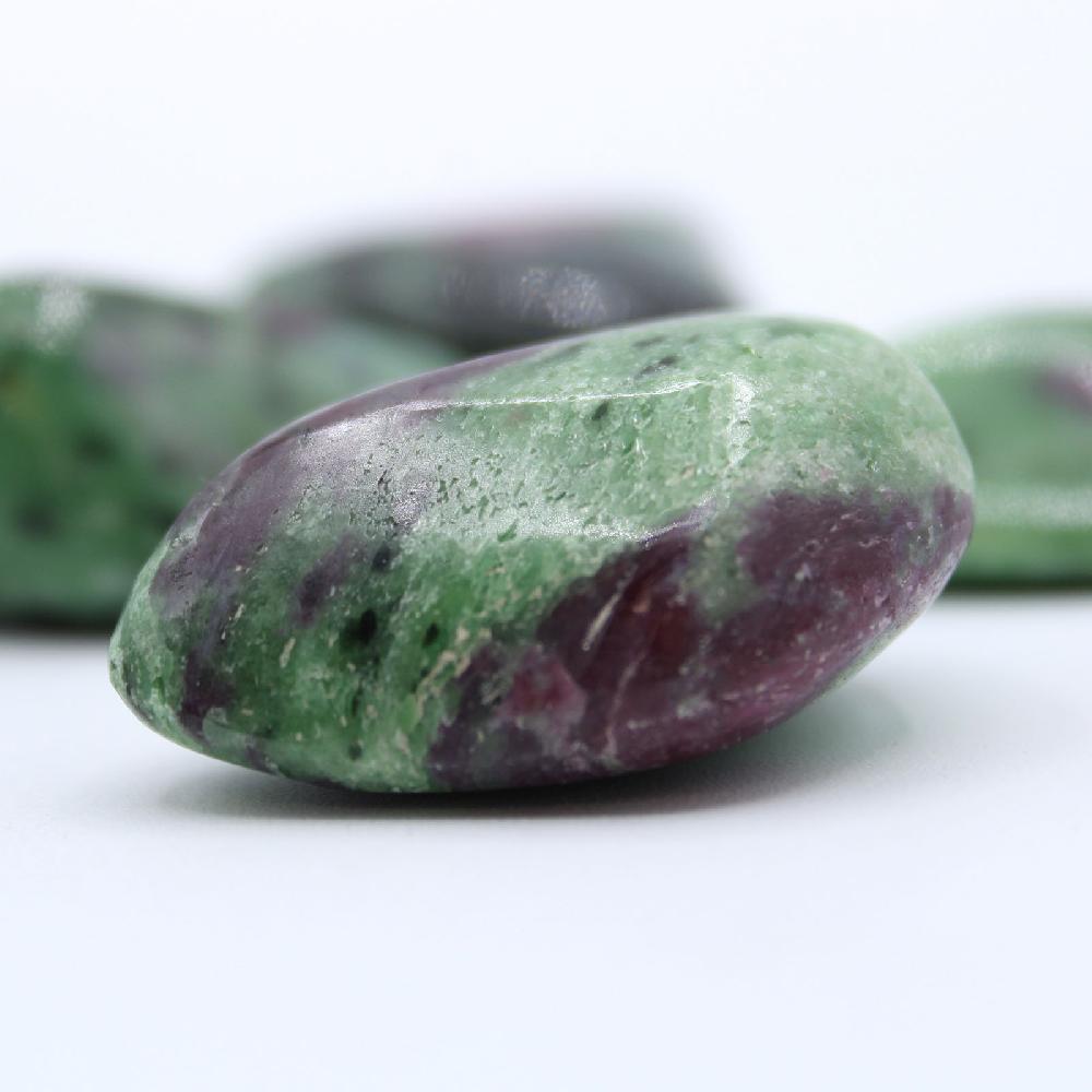 Ancient Wisdom 4x Premium Tumble Stones - Ruby Zoisite