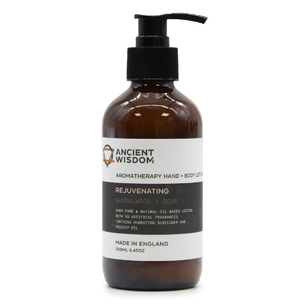 ancient wisdom 4x Sandalwood & Rose Hand & Body Lotion 250ml