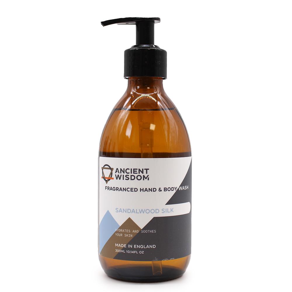 ancient wisdom 4x Sandalwood Silk Hand & Body Wash 300ml