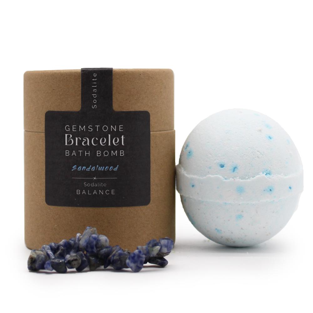 Ancient Wisdom 4x Sodalite Crystal Jewellery Bath Bomb