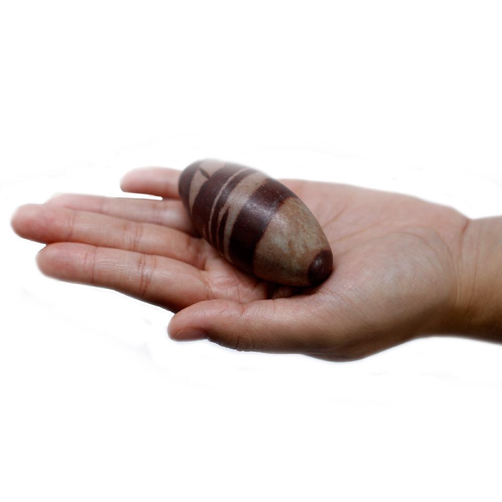 Ancient Wisdom 4x Three Inch Lingam - 1 Stone ( 4 Pouches )