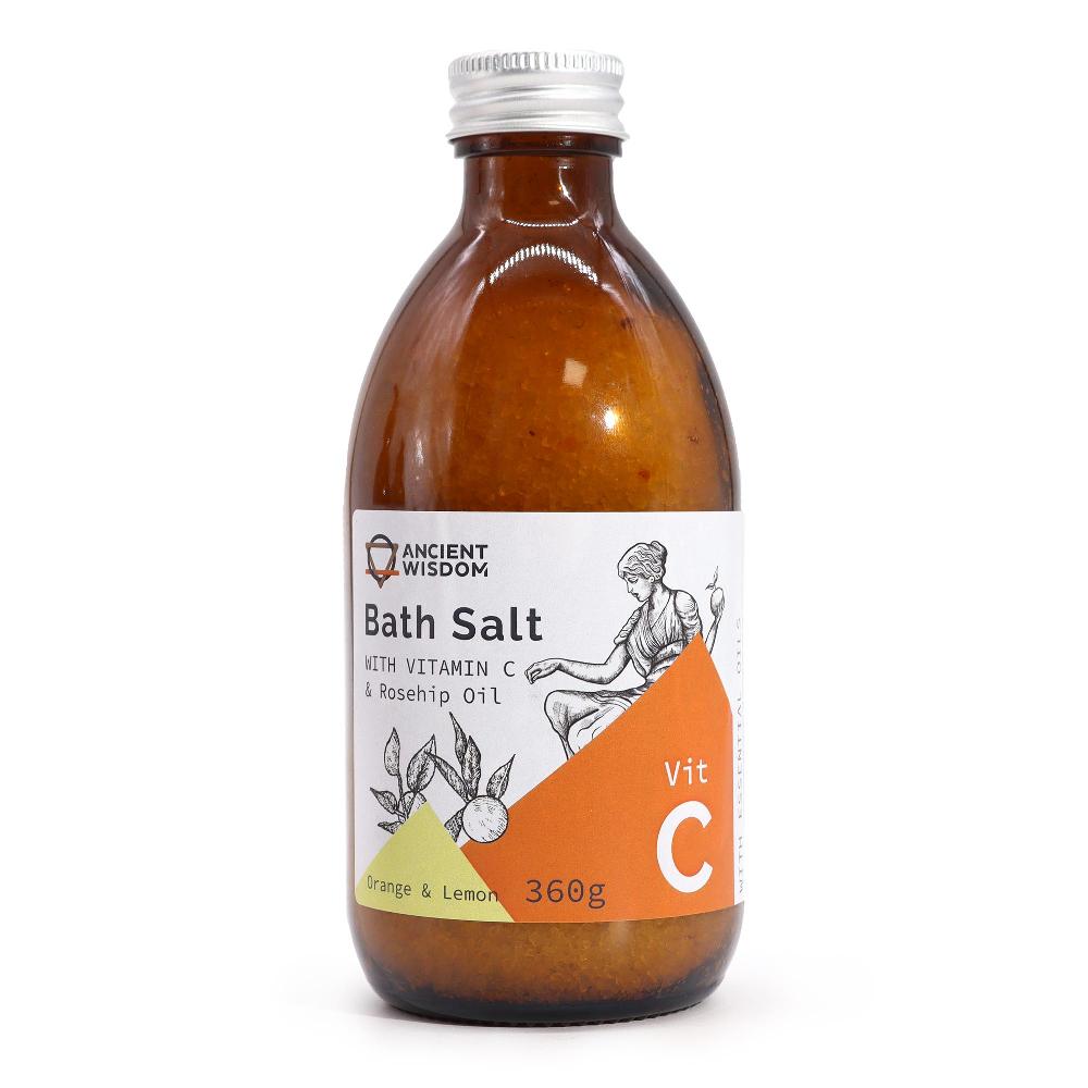 ancient wisdom 4x Vitamin C Bath Salt – Feel Like an Ancient Goddess